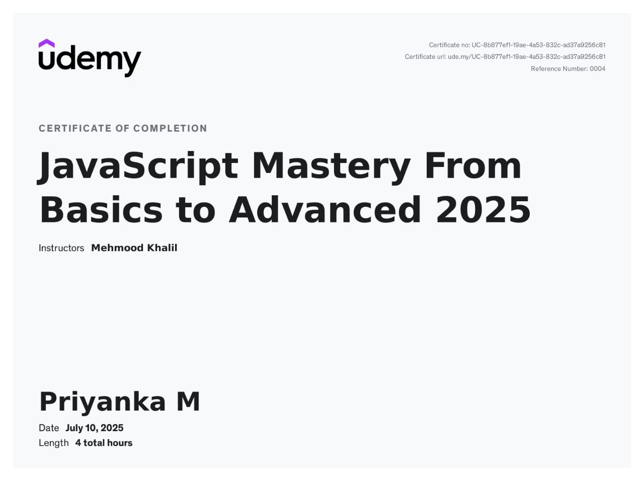 JavaScript